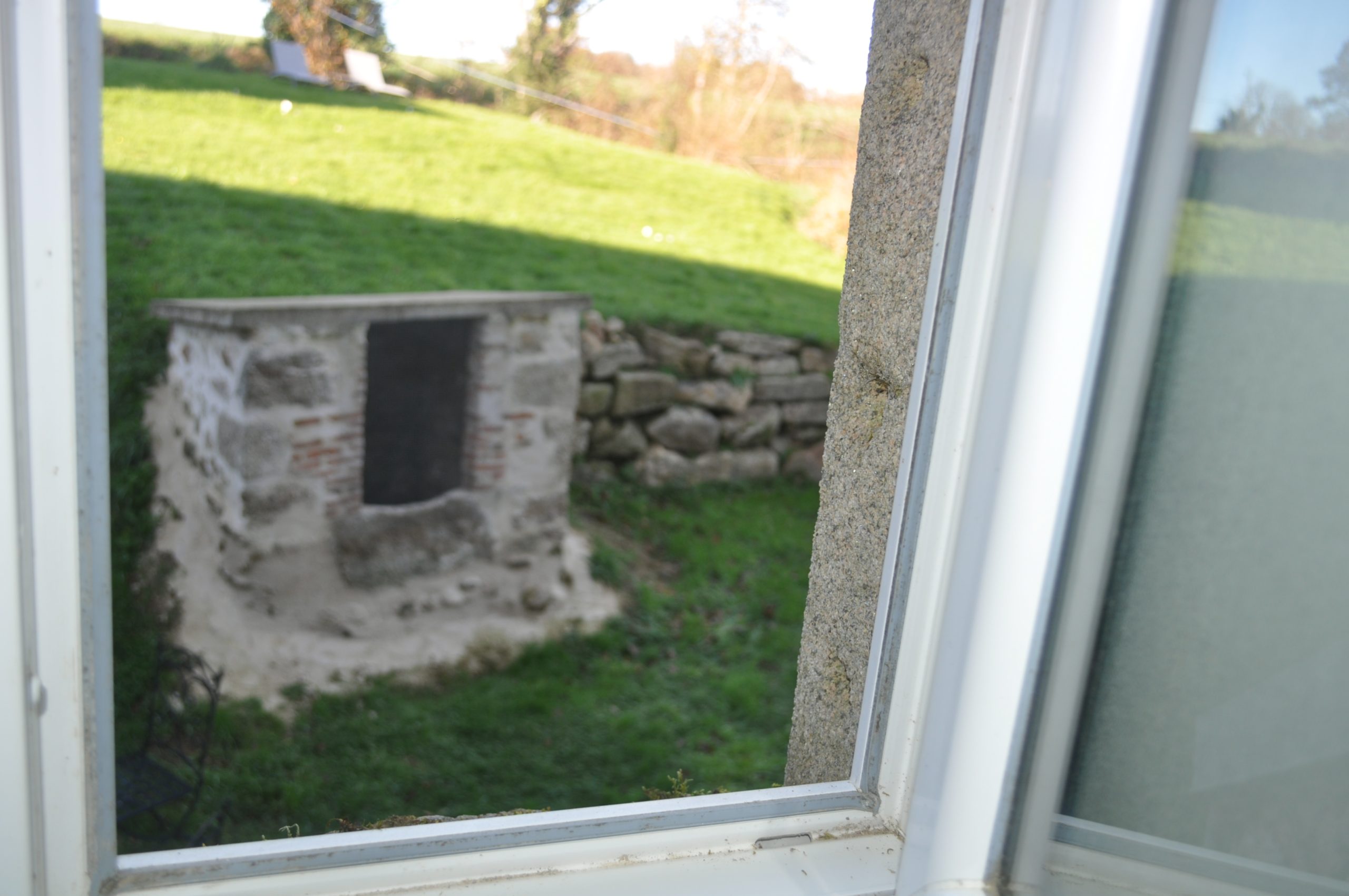 Le jardin privatif du gîte Robinson